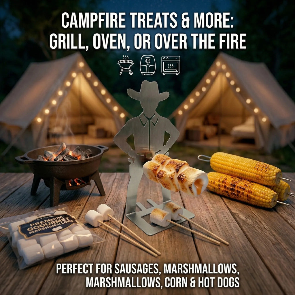 BBQ Grill Basket - Campfire Use