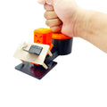 Angry worker desk tantrum figure funny 3D printed office prank decor
