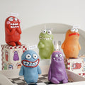 Mud monster scented candle funny novelty soy wax home decor gift